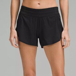 Lululemon Tracker 4" Shorts Black Size 6